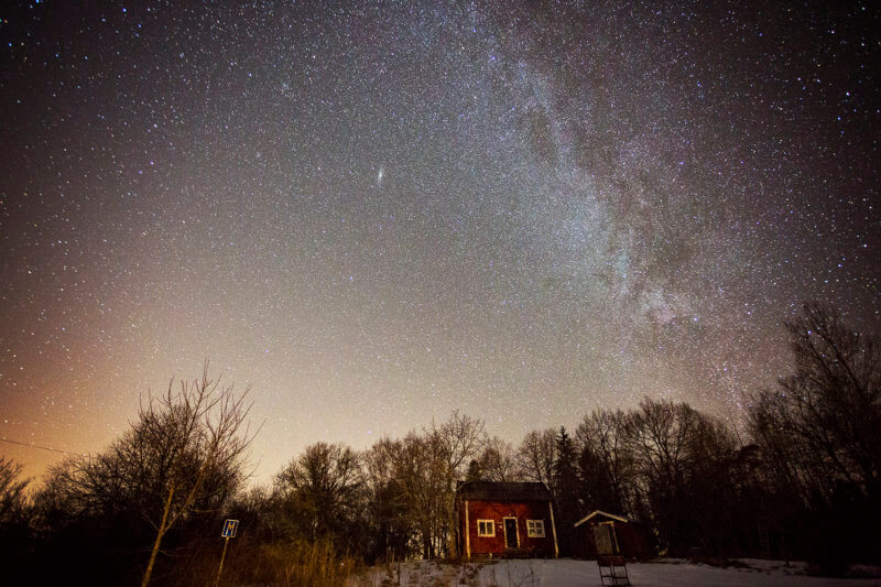 Far away from light pollution, the sky is just amazing (Photographer: Jay)